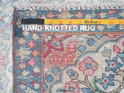 Ivory 2'0" x 2'7" Persian Hand knotted Wool Rug - Sku: O081966