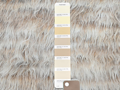 Beige 2'10" x 5'5" Modern and Contemporary Hand knotted Wool Rug - Sku: O082024