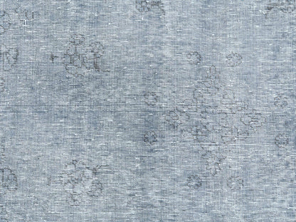 Tabriz Vintage hand-knotted wool rug in Gray, 9'5" x 12'2" — SKU O082097 (view 8)