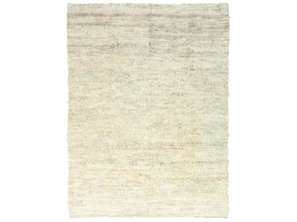 Beige 10'1" x 14'1" Modern and Contemporary Hand knotted Wool Rug - Sku: O082565