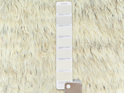 Beige 10'1" x 14'1" Modern and Contemporary Hand knotted Wool Rug - Sku: O082565
