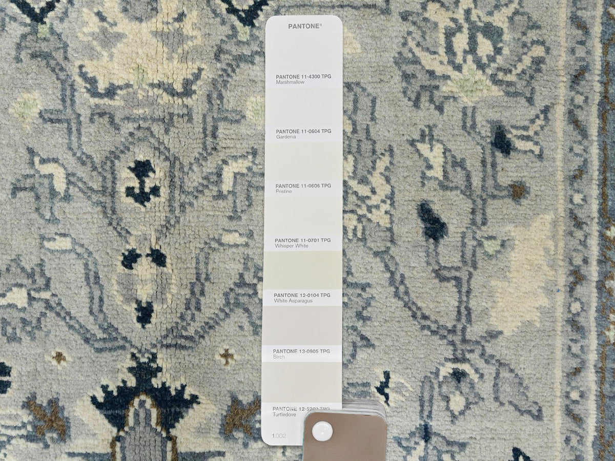 Heriz Heriz hand-knotted wool rug in Gray, 2'10" x 4'10" — SKU O082918 (view 4)