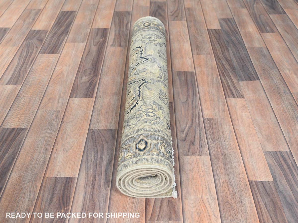 Heriz Heriz hand-knotted wool rug in Gray, 2'10" x 4'10" — SKU O082918 (view 5)