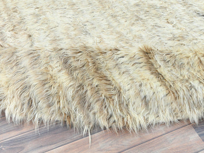 Tribal & Geometric hand-knotted wool rug in Ivory, 10' x 10'1" — SKU O082986 (view 5)