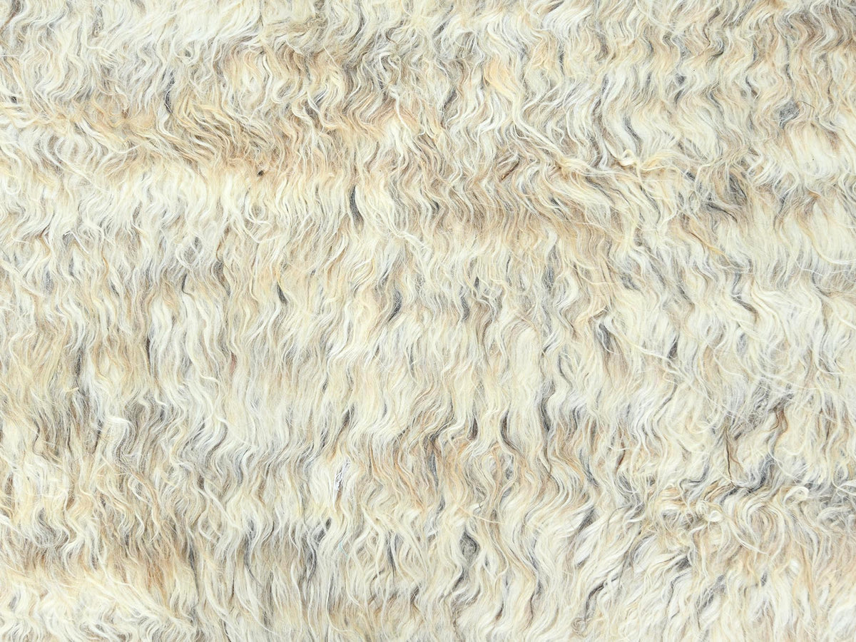Tribal & Geometric hand-knotted wool rug in Ivory, 10' x 10'1" — SKU O082986 (view 8)