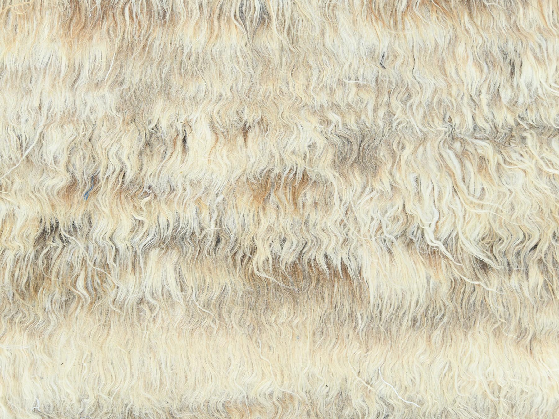 Tribal & Geometric hand-knotted wool rug in Ivory, 12'4" x 18'1" — SKU O082987 (view 8)