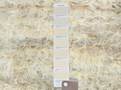 Tribal & Geometric hand-knotted wool runner in Ivory, 2'6" x 8' — SKU O082989 (view 4)