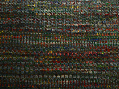 Black 10'0" x 14'0" Modern and Contemporary Hand knotted Wool/Silk Rug - Sku: O083234