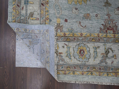Oushak Oushak hand-knotted wool rug in Gray, 14' x 17'9" — SKU O084098 (view 4)