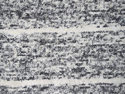 Black 10'3" x 14'1" Modern and Contemporary Hand knotted Wool Rug - Sku: O084183