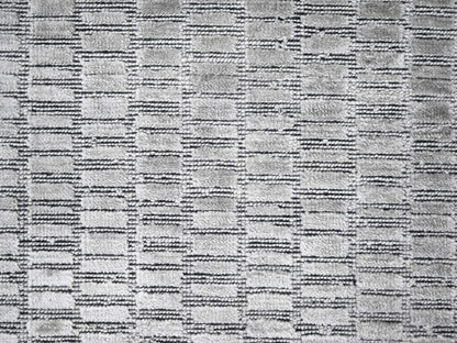 Modern / Contemporary hand-knotted wool/silk rug in Gray, 10' x 14'4" — SKU O084272 (view 8)