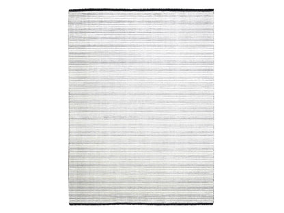 Modern / Contemporary hand-knotted wool/silk rug in Ivory, 9' x 12'1" — SKU O084279
