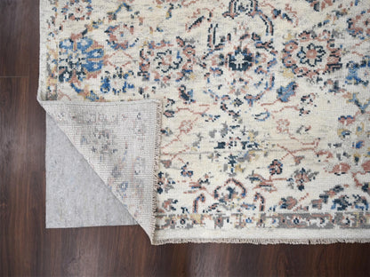 Oushak Oushak hand-knotted wool rug in Ivory, 6' x 9' — SKU O084296 (view 3)