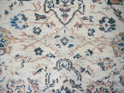 Oushak Oushak hand-knotted wool rug in Ivory, 6' x 9' — SKU O084296 (view 5)