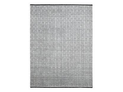 Modern / Contemporary hand-knotted wool/plant based silk rug in Gray, 7'10" x 10' — SKU O084307