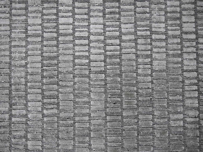 Modern / Contemporary hand-knotted wool/plant based silk rug in Gray, 7'10" x 10' — SKU O084307 (view 8)