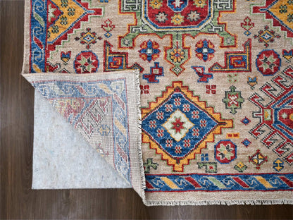 Brown 9'10" x 13'10" Heriz Hand knotted Wool Rug - Sku: O084399
