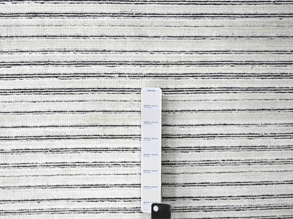 Modern / Contemporary hand-knotted wool/silk rug in Ivory, 14' x 16' — SKU O084456 (view 7)