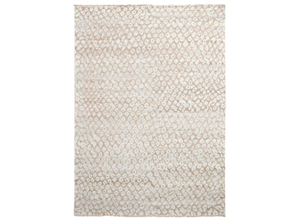 Brown 9'0" x 11'11" Modern / Contemporary Hand knotted Wool Rug - Sku: O084485
