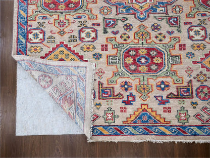 Brown 11'9" x 14'10" Heriz Hand knotted Wool Rug - Sku: O084493