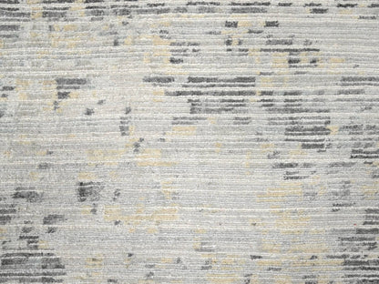 Modern / Contemporary hand-knotted wool rug in Ivory, 9' x 11'10" — SKU O084579 (view 8)