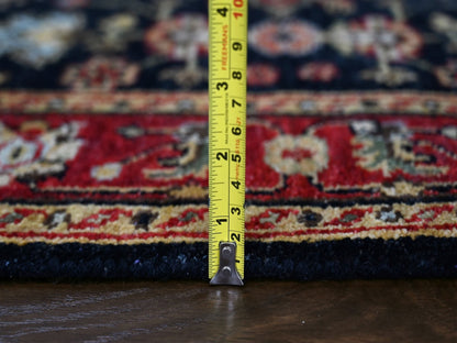 Black 3'0" x 5'0" Heriz Hand knotted Wool Rug - Sku: O084711