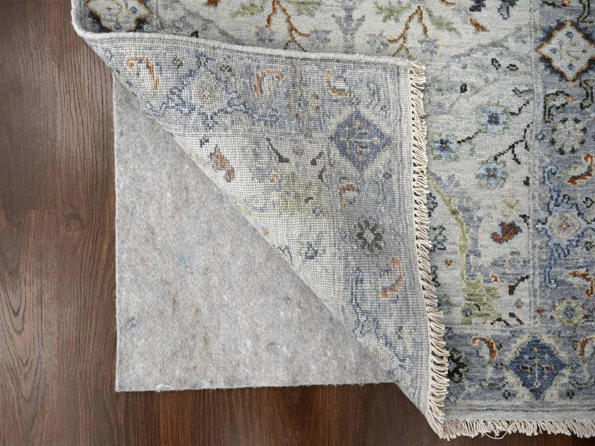 Oushak Oushak hand-knotted wool runner in Gray, 2'8" x 27'8" — SKU O084735 (view 3)