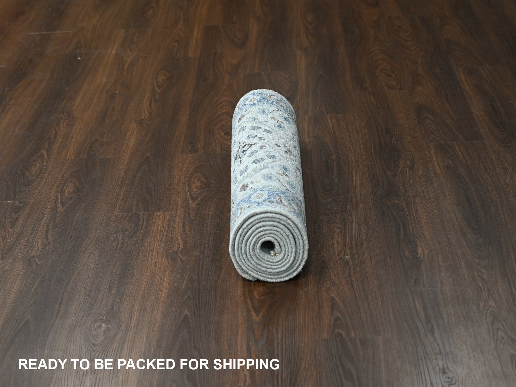 Oushak Oushak hand-knotted wool runner in Gray, 2'6" x 9'10" — SKU O084786 (view 6)