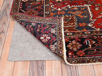 Heriz Heriz hand-knotted wool rug in Red & Black, 8'3" x 10'10" — SKU O085385 (view 4)