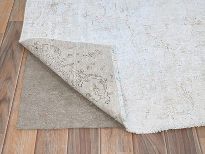 Blue 8'2" x 11'8" Vintage Hand knotted Wool Rug - Sku: O085523