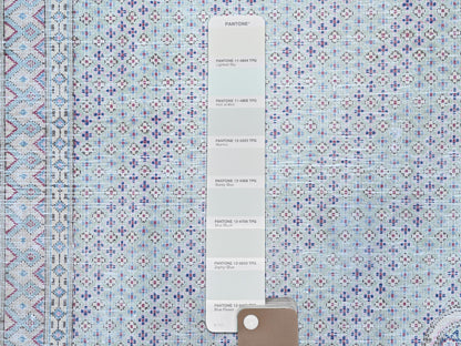 Blue 7'9" x 10'1" Vintage Hand knotted Wool Rug - Sku: O085531