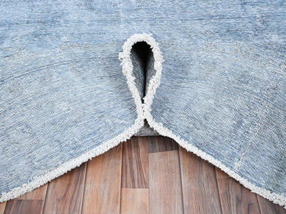 Tabriz Vintage hand-knotted wool rug in Overdyed, 9' x 11'8" — SKU O085539 (view 5)