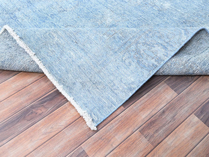 Tabriz Vintage hand-knotted wool rug in Overdyed, 9' x 11'8" — SKU O085539 (view 6)