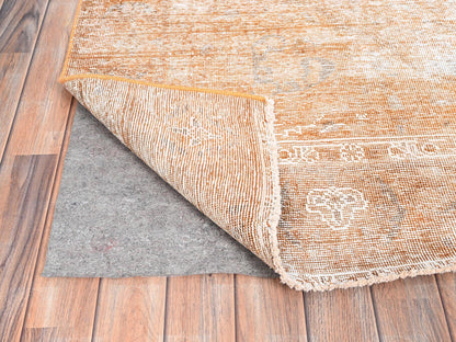 Overdyed 6'1" x 9'0" Vintage Hand knotted Wool Rug - Sku: O086092