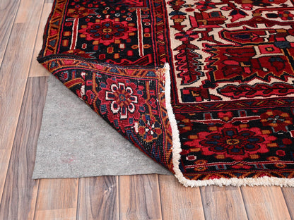 Heriz Heriz hand-knotted wool rug in Red & Black, 9'7" x 12'6" — SKU O086143 (view 4)
