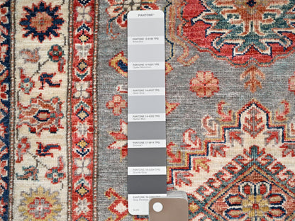 Kazak Kazak hand-knotted wool rug in Ivory, 3'4" x 5'1" — SKU O086315 (view 4)