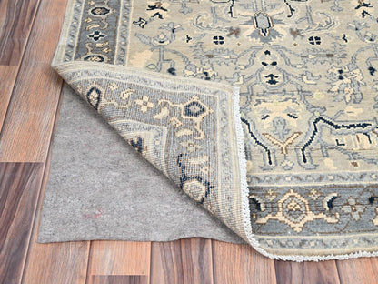 Heriz Heriz hand-knotted wool rug in Ivory & Gray, 3' x 4'10" — SKU O086389 (view 3)