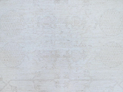 Ivory 9'11" x 13'10" Khotan and Samarkand Hand knotted Wool Rug - Sku: O086515