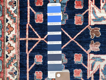 Bidjar Tribal hand-knotted wool rug in Blue, 11'11" x 17'6", SKU O086573