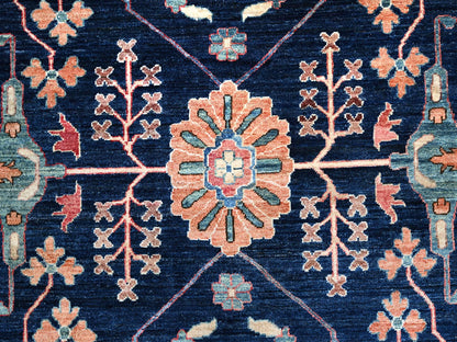 Bidjar Tribal hand-knotted wool rug in Blue, 11'11" x 17'6", SKU O086573