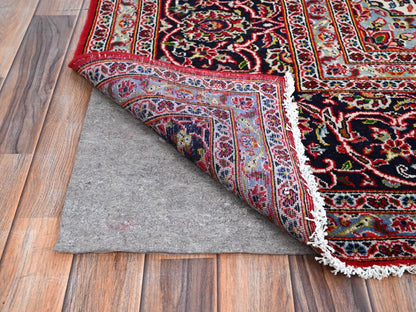 Red 9'10" x 13'1" Persian Hand knotted Wool Rug - Sku: O086700