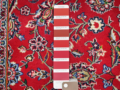 Red 9'10" x 13'1" Persian Hand knotted Wool Rug - Sku: O086700