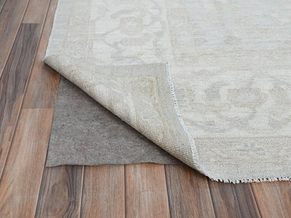 Peshawar hand-knotted wool rug in Gray, 9'1" x 12'0", SKU O086705
