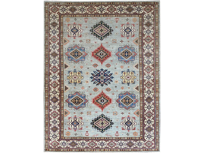 Green 9'0" x 11'9" Tribal Hand knotted Wool Rug - Sku: O086713