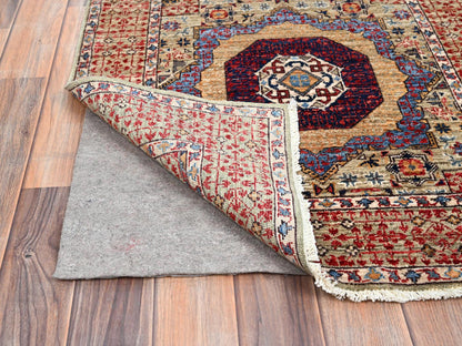 Mamluk Traditional hand-knotted wool runner in Brown, 2'7" x 15'10", SKU O086756