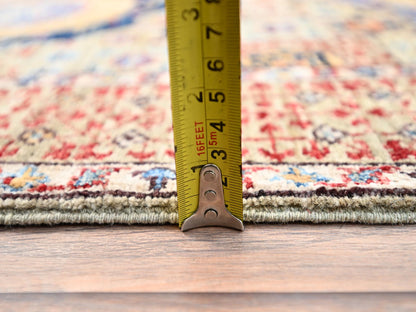 Mamluk Traditional hand-knotted wool runner in Brown, 2'7" x 15'10", SKU O086756