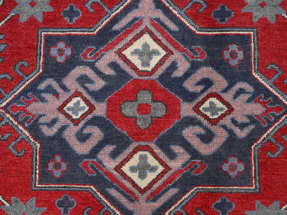 Ivory 8'10" x 11'8" Kazak Hand knotted Wool Rug - Sku: O086769