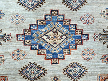 Grey 9'11" x 13'8" Tribal Hand knotted Wool Rug - Sku: O086886