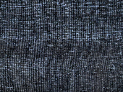 Tabriz Vintage hand-knotted wool rug in Black, 6'3" x 9'3", SKU O086927