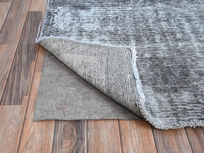 Tabriz Vintage hand-knotted wool rug in Gray, 9'6" x 12'4", SKU O086931